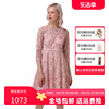 Pink Mary粉红玛琍/粉红玛丽通勤春季女装修身连衣裙PMAJS5513