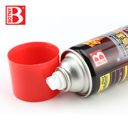 保赐利耐高温自动喷漆黑色，银色红色耐热温度550℃300℃手喷漆