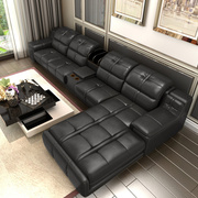 真皮沙发头层皮现代简约客厅大小户型中厚皮储物沙发组合整装家具