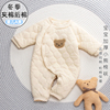 婴儿衣服冬季0一3月宝宝，加厚外出夹棉袄，外套小月龄10个月冬装一岁