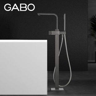 gabo观博浴室独立式浴缸，淋浴龙头缸边落地式花洒龙头冷热水18b026