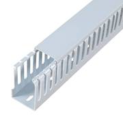 定制PVC阻燃工业塑料卡线槽控制柜走线槽配电明装行理线槽 整箱发