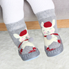 宝宝鞋袜0-1岁3秋冬婴儿，袜子加绒厚保暖防滑地板，袜男女小童学步袜