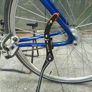 台湾ibera脚撑铝合金停车架，山地自行车边支撑停车架脚架单车立脚