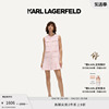 KARL LAGERFELD卡尔拉格斐春夏无袖露肩小香风连衣裙老佛爷