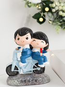 小玩偶客厅电视柜创意娃娃情侣摆件送闺蜜结婚礼物实用工艺品
