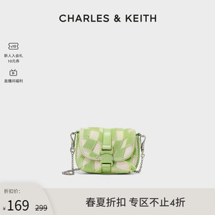 CHARLES＆KEITH迷你包包CK6-80701215女士可爱草莓手提单肩零钱包