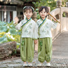 《清竹》男童秋季唐装小男孩中国风改良中式国学服套装表演服古装