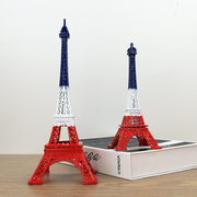 法国巴黎埃菲尔铁塔摆件模型创意生日礼物小工艺品客厅酒柜装饰品