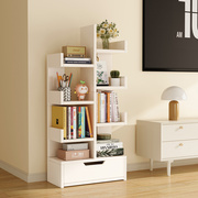简易书架落地置物架树形客厅，家用一体靠墙小型书柜收纳架储物架子