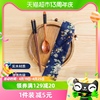 竹木本记便携筷子，勺子组合餐具套装，木质汤匙商旅学生筷勺