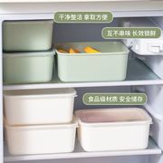 食品级冰箱保鲜盒冰箱专用收纳盒学生上班族微波炉加热饭盒便当盒