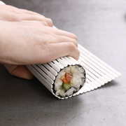 日本进口寿司帘做寿司，工具制作紫菜卷饭包饭，卷帘寿司卷帘子