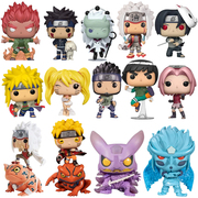 Funko POP火影忍者NARUTO六道凯奇拉比犬冢牙神月卡卡西手办公仔