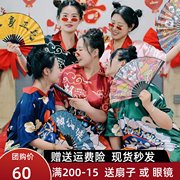 睡衣女冰丝短袖国潮套装，2023年中国风，晨袍闺蜜装聚会伴娘团夏