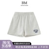 bmfashion美式风，分叉字母刺绣短裤，bm休闲裤五分运动裤夏季薄款