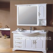欧式美式橡木浴室柜组合实木，浴柜洗脸盆柜洗手盆柜，q洗漱台xm8008
