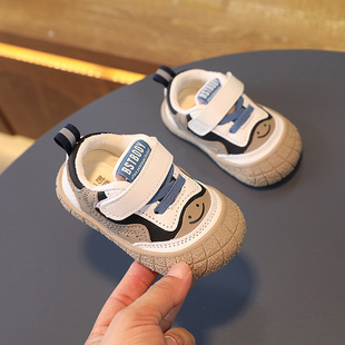 婴儿鞋6到12个月秋季软底学步鞋男女宝宝鞋子防滑防踢运动鞋8