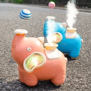 婴儿玩具可吹球喷雾音乐小象悬浮球儿童电动万向宝宝小车1一3-6岁