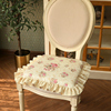 花边椅垫餐椅子垫棉坐垫装美式法式欧式现代布艺可拆洗四季可用