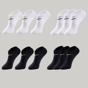 Nike/耐克袜子男女低筒袜子夏季短袜中筒运动袜白色高筒棉