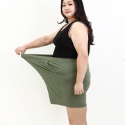 加大码短裤女莫代尔，夏季薄中老年，加肥家居宽松200斤胖mm妈妈睡裤
