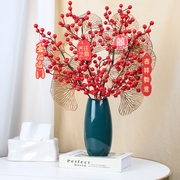 创意时尚白色陶瓷花瓶现代简约餐桌，客厅摆件家居家饰干花花器插花