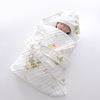 新生婴儿用品新生儿产房包单初生，宝宝必用品纯棉六层纱布浴巾包被