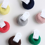 日本横田daruma纯羊毛线，iroiro羊毛冬季手工，儿童编织娃娃帽子手套