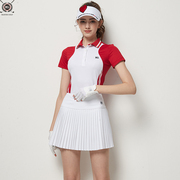 BG高尔夫球上衣女短袖夏季速干透气女士运动球衣弹力高尔夫女T恤