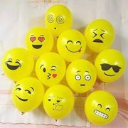 表情气球搞怪表情包气球(包气球，)玩具大号，加厚混装背娃娃街卖地推笑脸生日