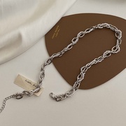 欧美时尚设计感珍珠缠绕锁骨链