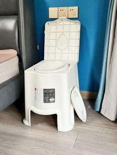 促老年人孕妇塑料坐便凳简易可移动坐便器蹲坑马桶厕所室内夜壶新