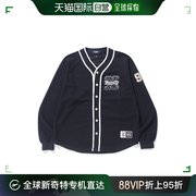 日本直邮XLARGE 男女同款棒球衫式卫衣 创新设计春季 舒适休