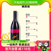 黄尾袋鼠红葡萄酒世界，系列黑皮诺750ml*6瓶整箱婚宴聚会