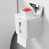 急速卫生纸置物架化妆室厕所纸巾盒免打孔创意卫生纸盒卷筒卫