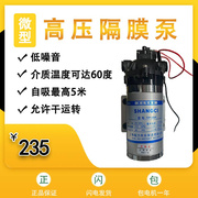 12v水泵高扬程(高扬程，)洗车泵扫地机高压增压泵自吸微型隔膜泵喷雾泵dp-60