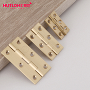 汇泰龙 铜芯铰全铜合页衣橱柜门铰链1.5寸2寸2.5寸纯铜沙光小合页