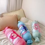 卡通糖果造型冰丝长抱枕靠垫宿舍可爱长条睡觉枕头靠垫可拆洗女生