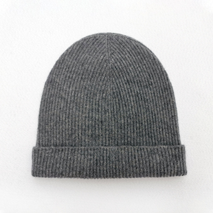 纯山羊绒（非羊毛）冬天黑色保暖百搭韩版男款针织帽冷帽毛线帽子