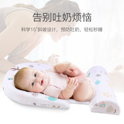 婴儿防吐奶斜坡垫宝宝溢奶神器新生儿侧躺喂奶呛奶枕记忆枕头
