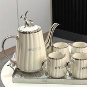 ins高颜值陶瓷水具套装茶具简约创意家用客厅冷水壶水杯茶壶