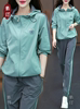 素订原创品牌2024休闲运动套装女时尚跑步服减龄两件套
