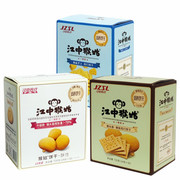 江中猴姑饼干15天装原味苏打饼干无糖酥性饼干猴头菇饼干大盒装