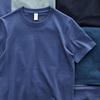 HAVE BLUE 蓝色基础款复古阿美咔叽厚体恤260g重磅纯棉T恤短袖男