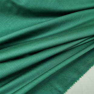 复古意大利进口细腻深绿色精纺羊毛西装裤子套装衬衫设计师手工布