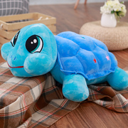 可爱小乌龟抱枕毛绒玩具彩色海龟公仔海龟抱枕玩偶儿童生日礼物女