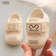 春秋婴儿步前鞋0-1岁3个月百天宝宝鞋男女童婴幼儿软底学步鞋单鞋