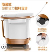 本博足浴盆全自动按摩洗脚盆足浴器泡脚桶，电动加热足疗机养生深桶