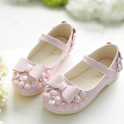 岁1女童公主鞋2儿童，韩版3小花朵4宝宝，5皮鞋春秋幼儿园表演鞋6单鞋